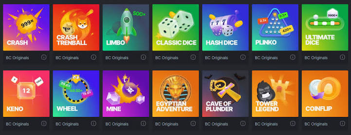 Explore the World of BC.Game Online Crypto Casino