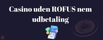 Udforsk Dansk Casino Uden Rofus Spil Uden Bekymringer